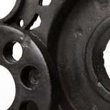 Cogsworth Brown Resin Industrial Gear Bookends (Set of 2) - Ornate Home