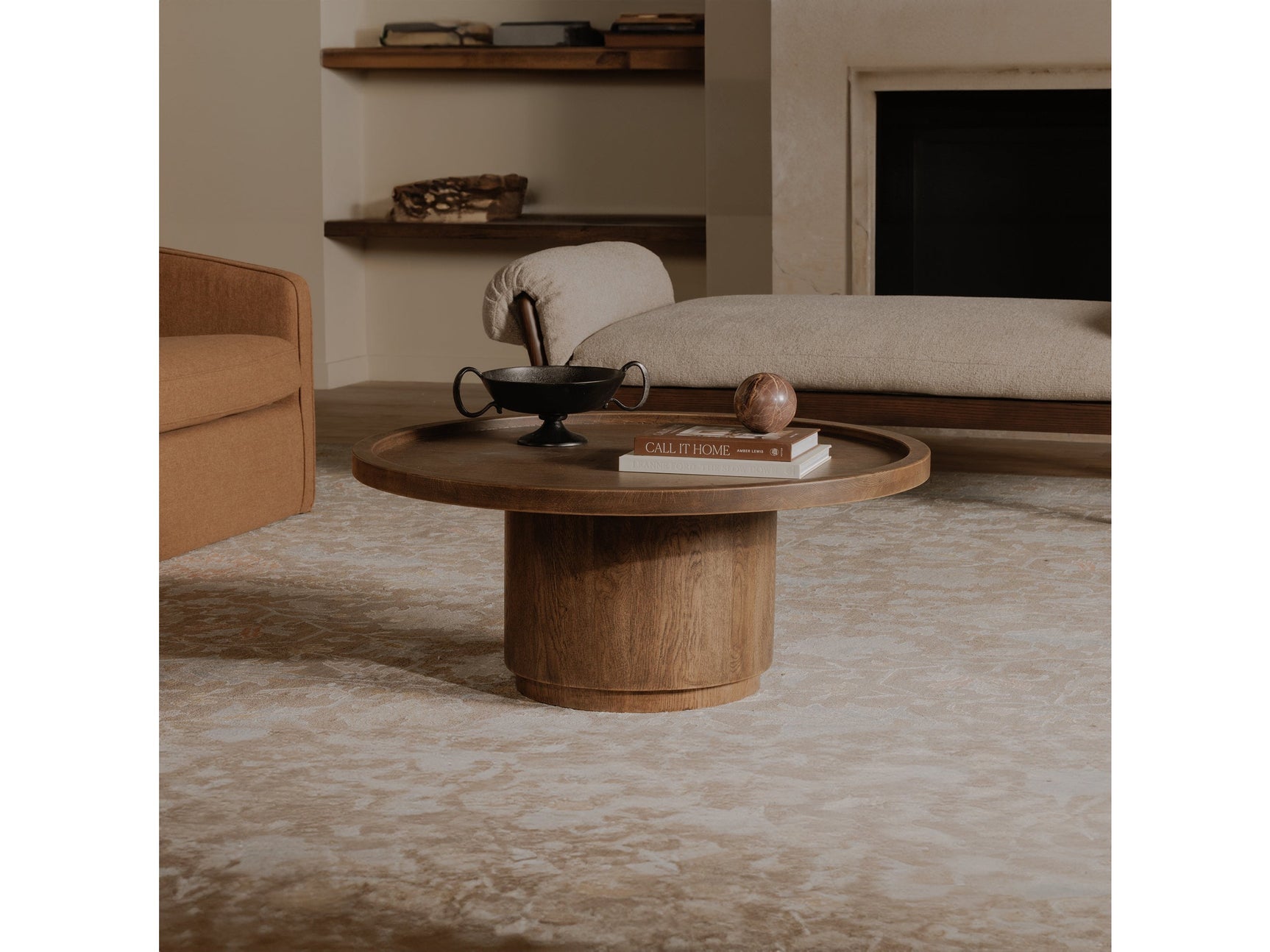 Cohen Brown Coffee Table - Ornate Home