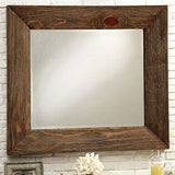 Coimbra Rustic Natural Tone Mirror - Ornate Home