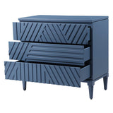 Colby Blue Drawer Chest - Ornate Home