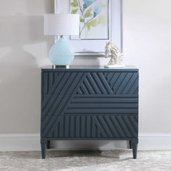 Colby Blue Drawer Chest - Ornate Home