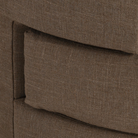 Colby Brown Fabric Swivel Chair - Ornate Home