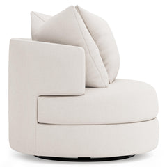 Colby Gray Swivel Chair - Ornate Home