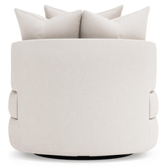 Colby Gray Swivel Chair - Ornate Home
