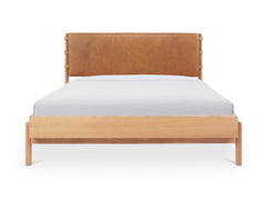 Colby Natural King Bed - Ornate Home