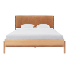 Colby Natural King Bed - Ornate Home