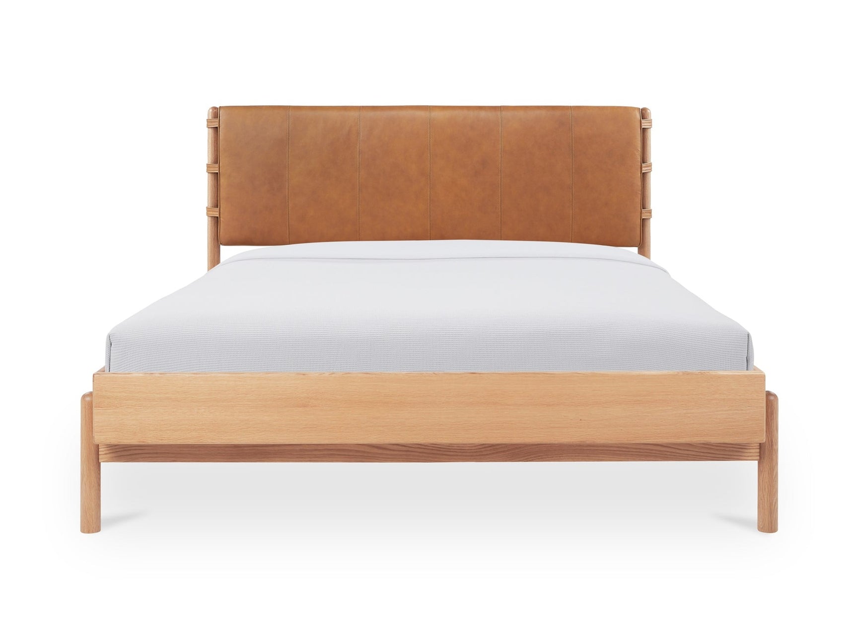 Colby Natural Queen Bed - Ornate Home