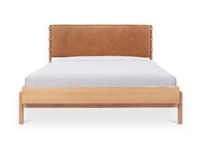 Colby Natural Queen Bed - Ornate Home