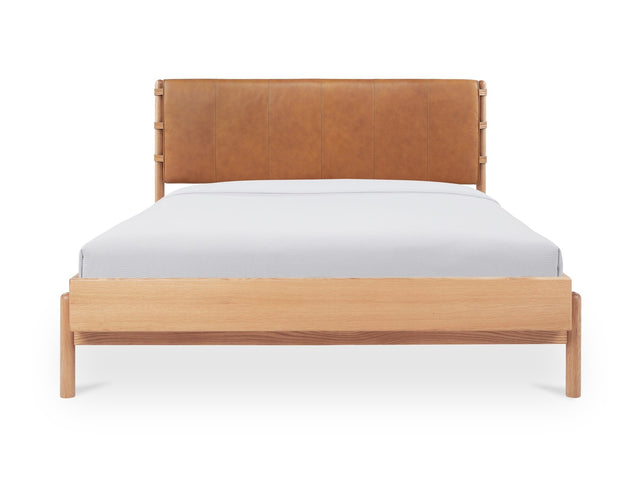 Colby Natural Queen Bed - Ornate Home