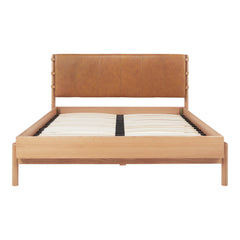 Colby Natural Queen Bed - Ornate Home