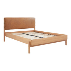 Colby Natural Queen Bed - Ornate Home