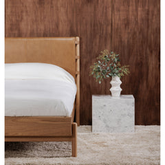 Colby Natural Queen Bed - Ornate Home