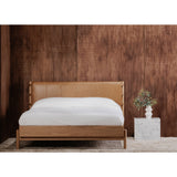 Colby Natural Queen Bed - Ornate Home