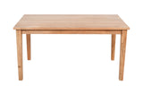 Colby Natural Rect Dining Table - Ornate Home