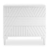 Colby White Drawer Chest - Ornate Home