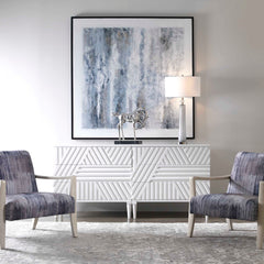 Colby White Drawer Chest - Ornate Home