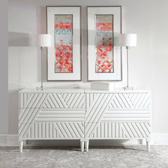 Colby White Drawer Chest - Ornate Home