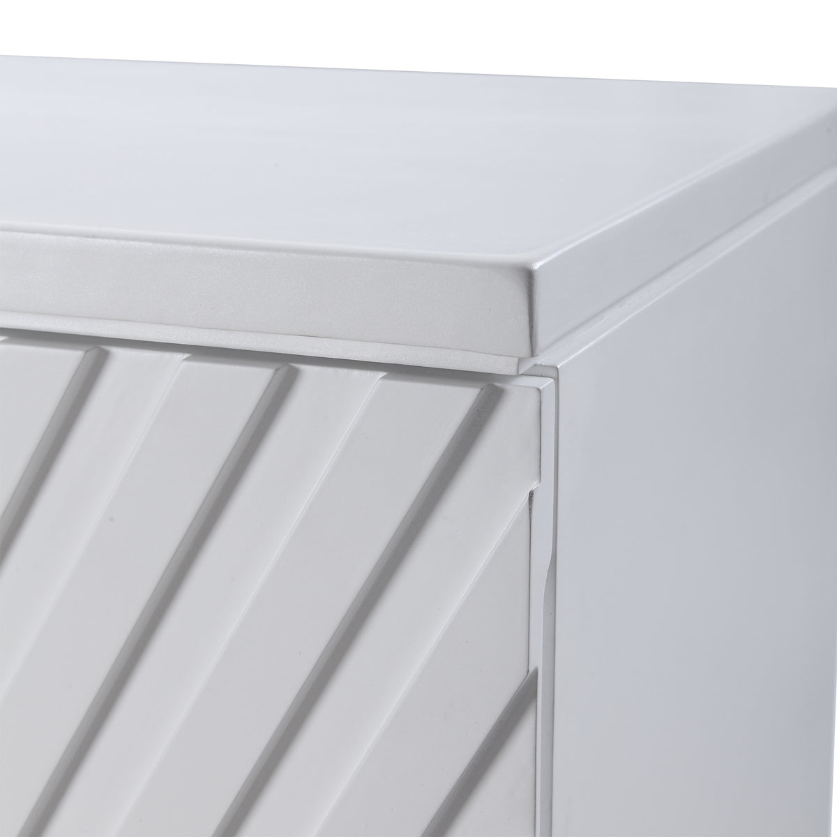 Colby White Drawer Chest - Ornate Home