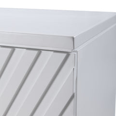 Colby White Drawer Chest - Ornate Home