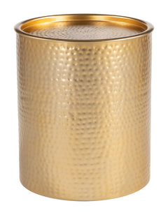 Coldveil Gold Storage Side Table - Ornate Home