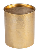 Coldveil Gold Storage Side Table - Ornate Home