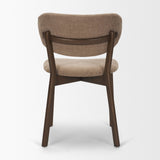 Cole Stonewashed Latte Open Back Dining Side Chair (Set of 2) - Ornate Home