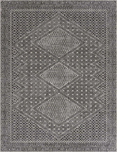 Coledale Black & White Washable Rug - Clearance - Ornate Home