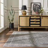 Coledale Black & White Washable Rug - Clearance - Ornate Home