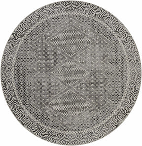Coledale Black & White Washable Rug - Clearance - Ornate Home