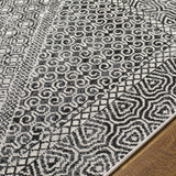 Coledale Black & White Washable Rug - Clearance - Ornate Home