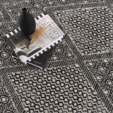 Coledale Black & White Washable Rug - Clearance - Ornate Home