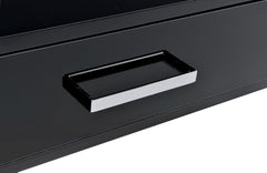 Coleen Black Writing Desk W/USB - Ornate Home