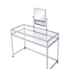 Coleen Chrome Vanity Set - Ornate Home