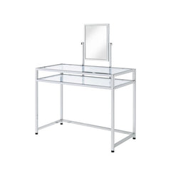 Coleen Chrome Vanity Set - Ornate Home