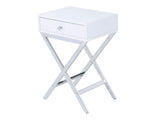 Coleen White Accent Table - Ornate Home
