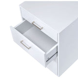 Coleen White File Cabinet - Ornate Home