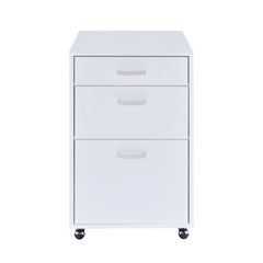 Coleen White File Cabinet - Ornate Home