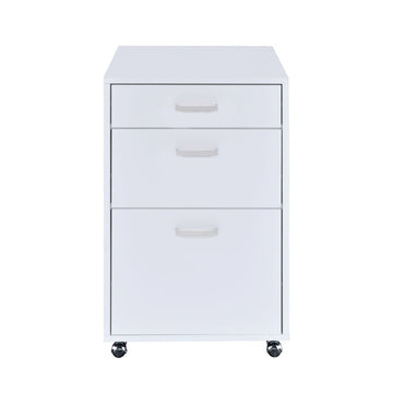 Coleen White File Cabinet - Ornate Home