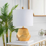 Coleford Gold Geometric Table Lamp - Clearance - Ornate Home