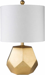 Coleford Gold Geometric Table Lamp - Clearance - Ornate Home