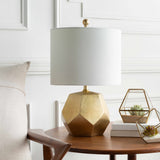 Coleford Gold Geometric Table Lamp - Clearance - Ornate Home
