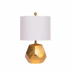 Coleford Gold Geometric Table Lamp - Clearance - Ornate Home