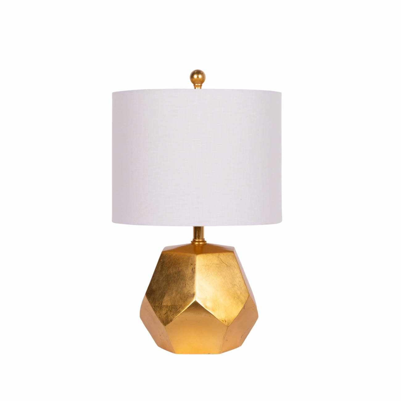 Coleford Gold Geometric Table Lamp - Ornate Home