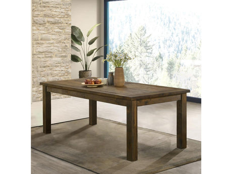 Coleman Rustic Golden Brown Dining Table - Ornate Home