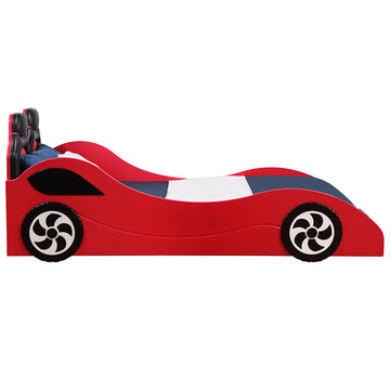 Colen Red Car Bed (Twin) - Ornate Home