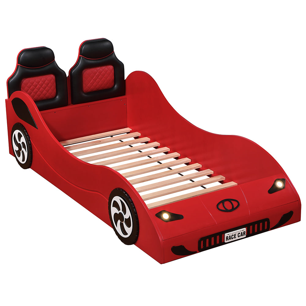 Colen Red Car Bed (Twin) - Ornate Home