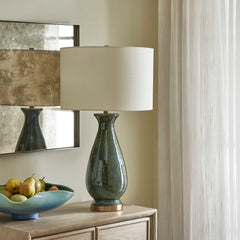 Colestin Deep Green Table Lamp - Ornate Home