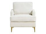 Colette Beige Accent Chair - Ornate Home