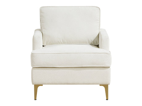 Colette Beige Accent Chair - Ornate Home