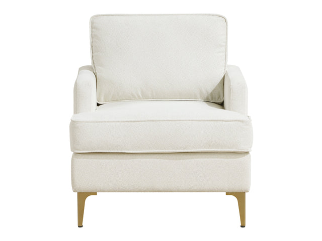 Colette Beige Accent Chair - Ornate Home